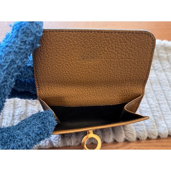 BVLGARI Leather Bi-Fold Wallet, Brown/Camel, Women Men Unisex - Picture 12 of 12